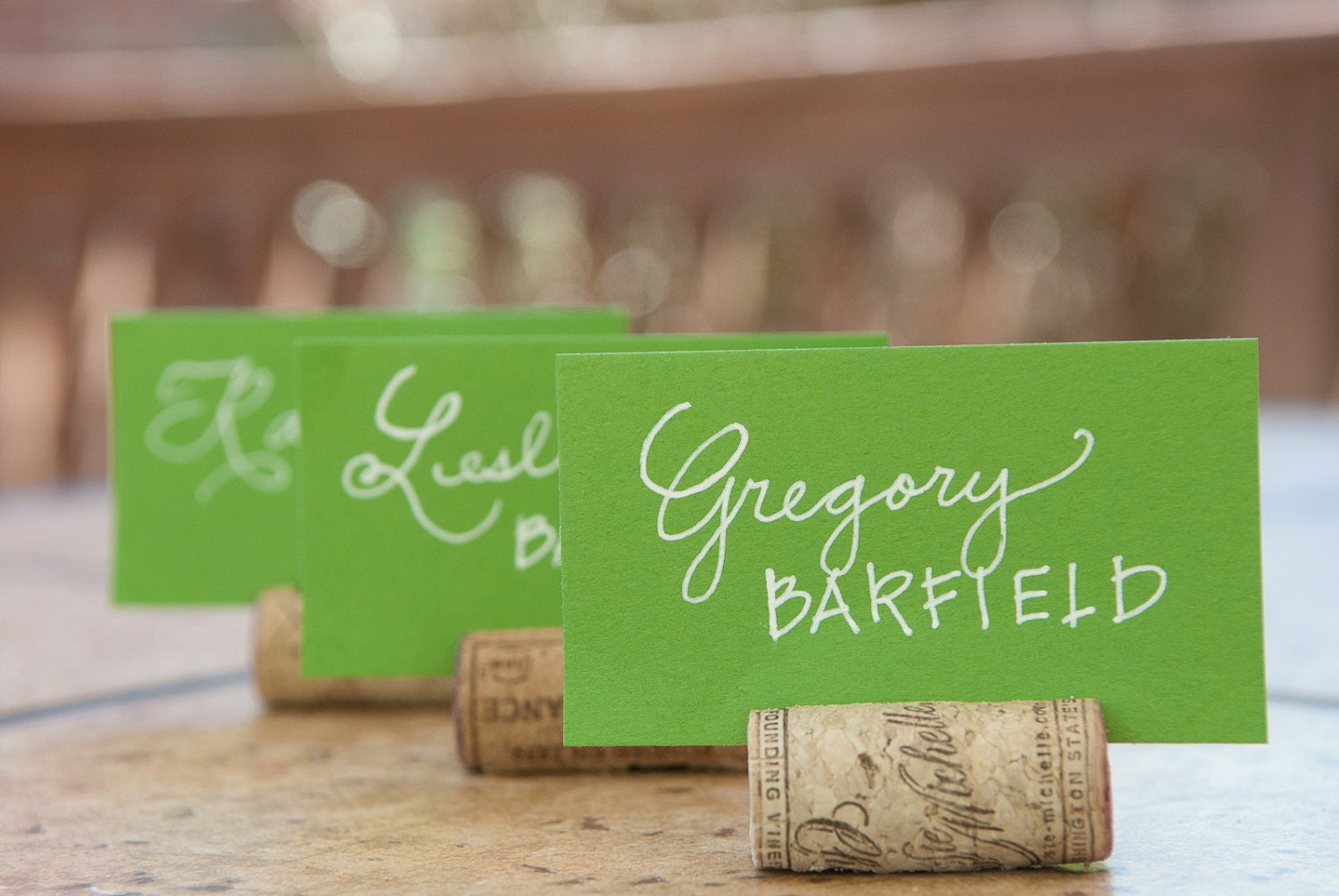 Custom Handwritten Wedding Calligraphy Place Cards, Escort Cards, or Seating Chart - Coordinating Envelope Addressing Available