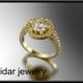 Designed 14K 1.0Ct Diamond Engagement Ring.