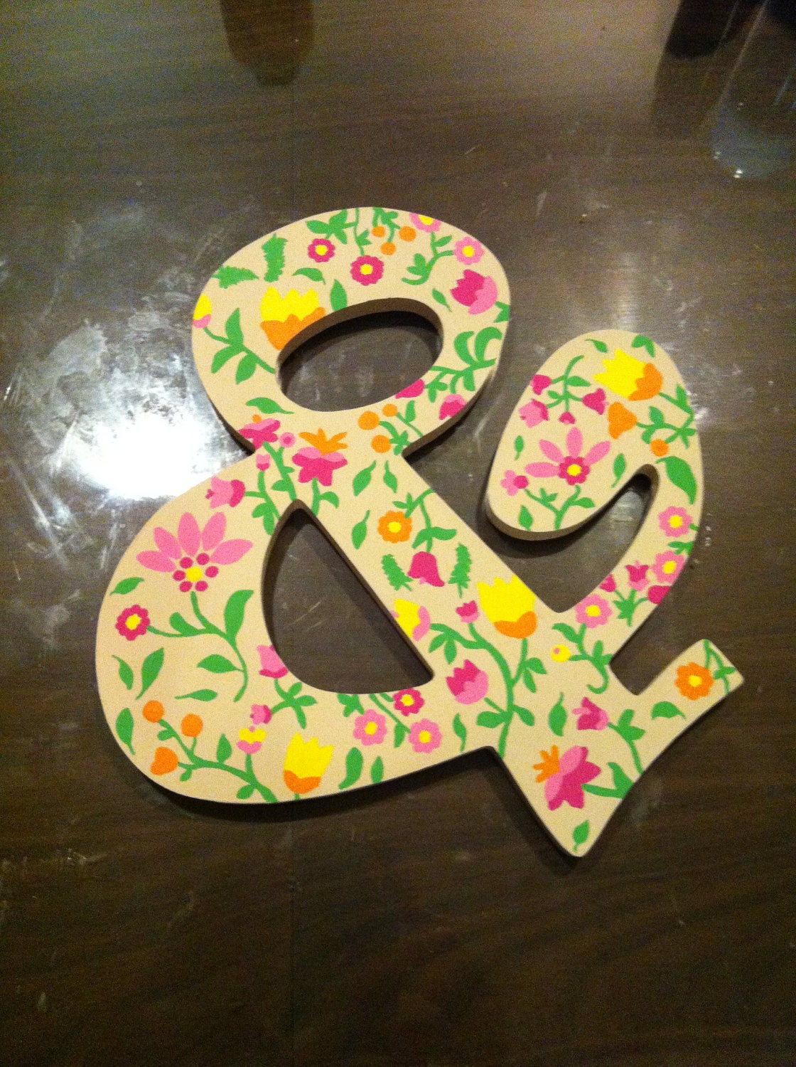 Handpainted Personalized Wooden Letters for Baby, Wedding, Birthday, Shower, Holiday, Family