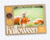 Halloween Photo Cards 5 x 7 - Digital