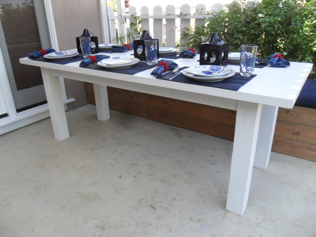 OLD RECLAIMED 6ft PINE farmhouse dining table