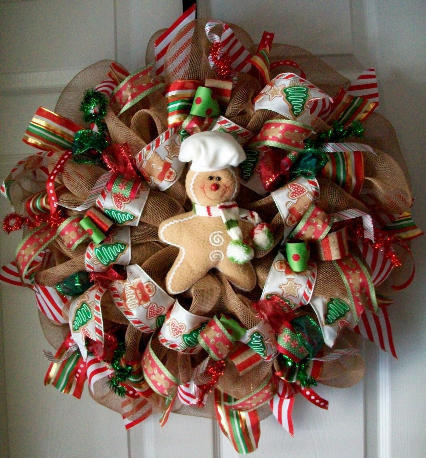 Gingerbread Man Wreath
