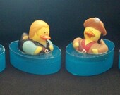 White Tea and Ginger Pirate Rubber Ducky embedded toy soap by Lavish Handcrafted