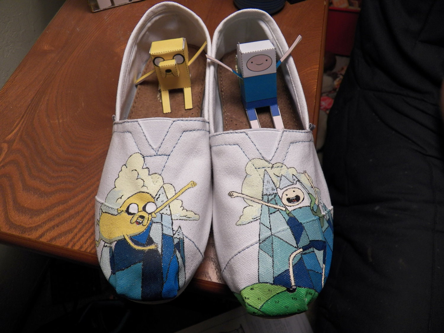 Hand Painted Shoes (Adventure Time and more)
