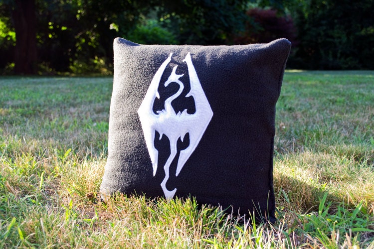 Skyrim Pillow - Geeky Pillows