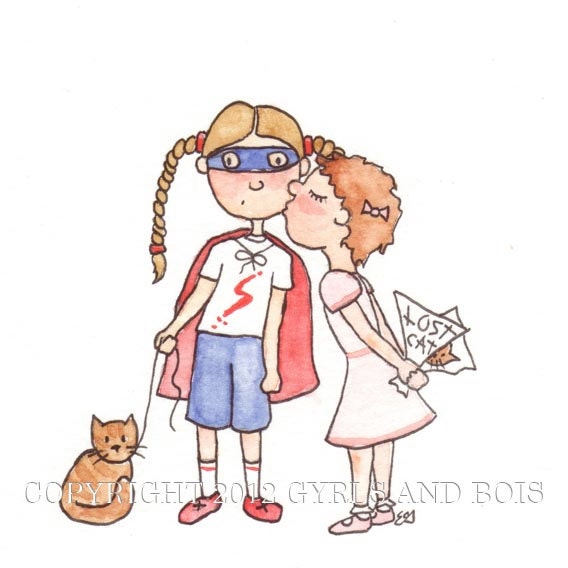 My Hero (A high quality giclee print) - Celebrating gay and lesbian marriage rights