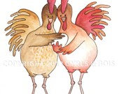 Adoption (A High Quality Giclee Print) - Celebrating Gay and Lesbian parents and their families.