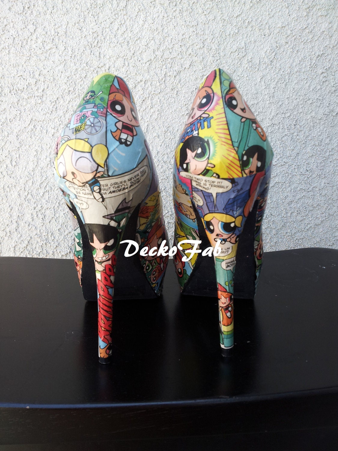 Power Puff Girl High Heel Pumps