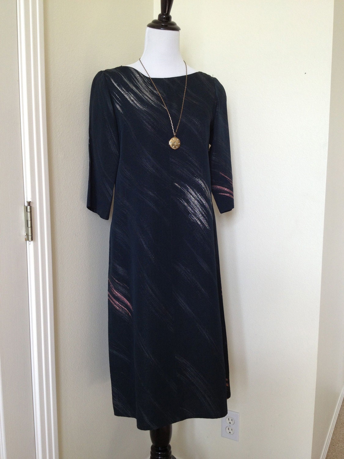25% sale: Black cocktail sheath dress
