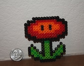 8-Bit Fire Flower Magnet