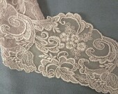 Antique vintage tulle net lace doll dress trim bears