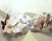 Francoise Ribbon Haircrown / French Style Pastel Headband / Nature-Inspired Headpiece