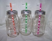 1 - 32 oz Mason Jar Tumbler