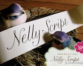 Nelly Script Font