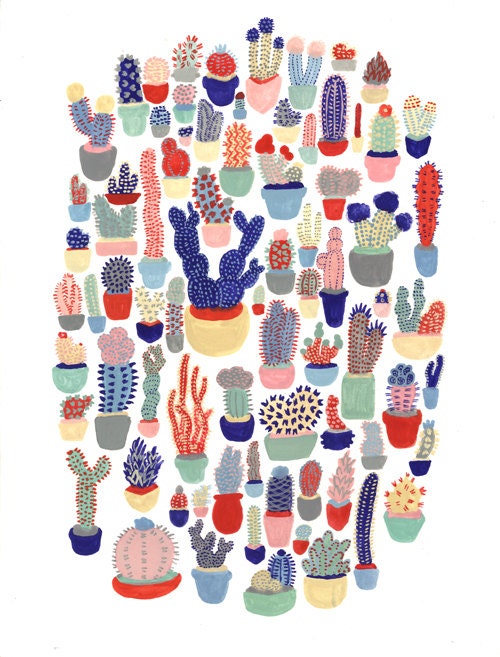 Cactus Club Print
