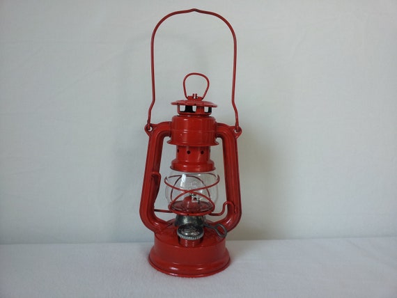 Vintage Feuer Hand Kerosene Lantern No. 175 W. Germany Super Baby