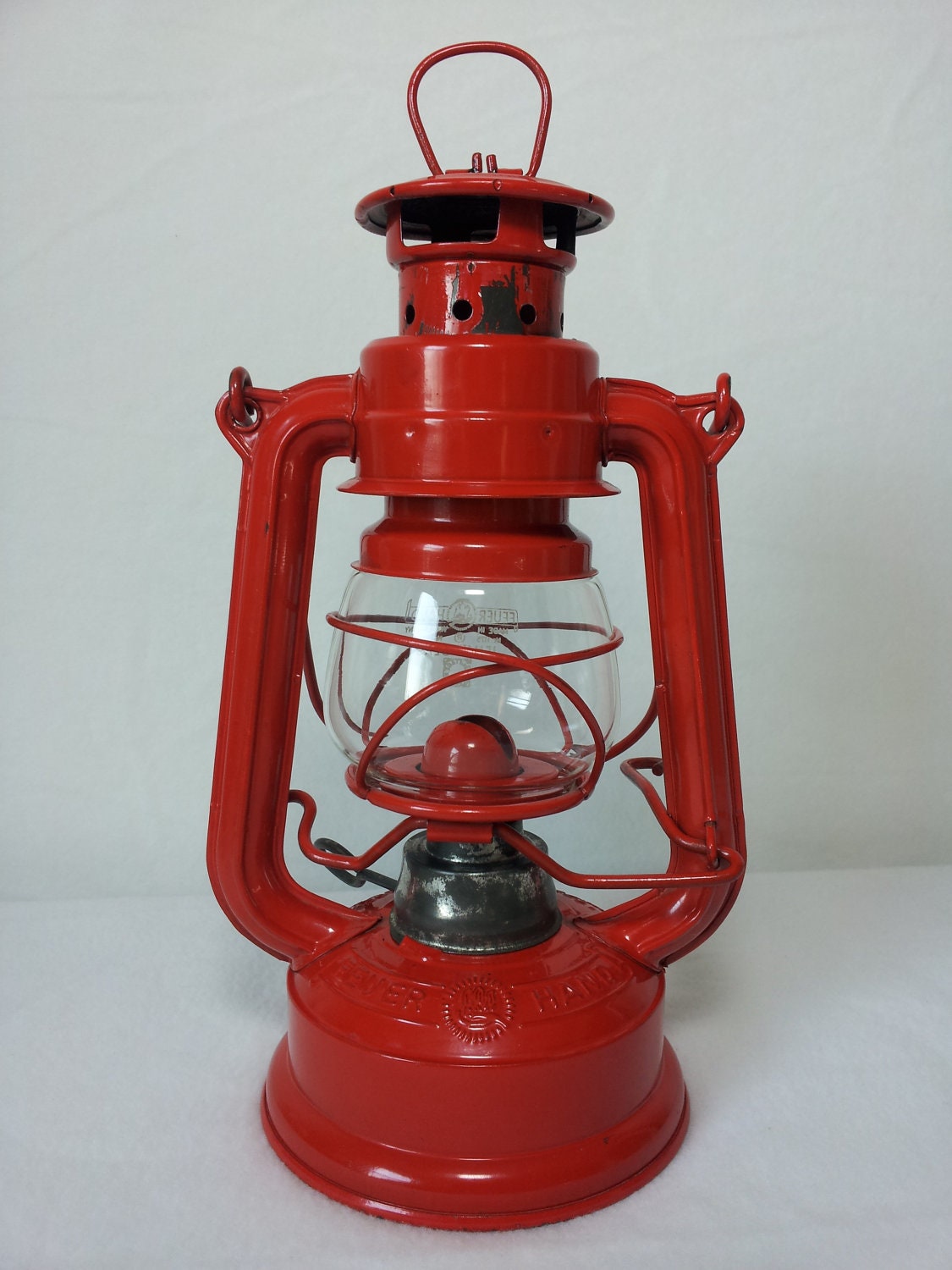 Vintage Feuer Hand Kerosene Lantern No. 175 W. Germany Super Baby