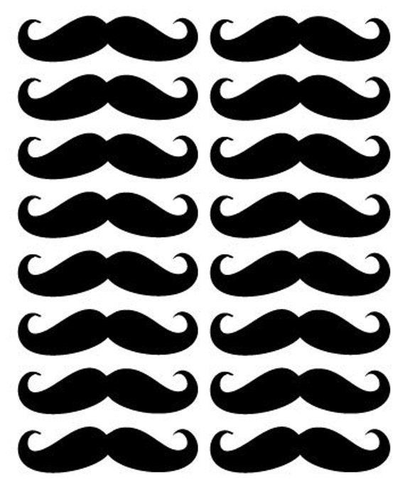 mustache sheets