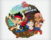 JAKE NEVERLAND PIRATES-Anchors Aweigh Edible Image Cake Topper Il_170x135