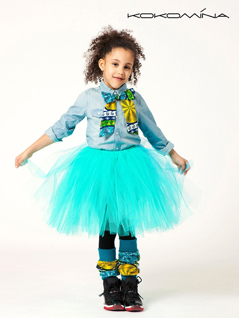 Reversible Leg Warmers, green/yellow