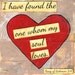 I Have Found the One Whom My Soul Loves - Mixed Media 8x8 Print