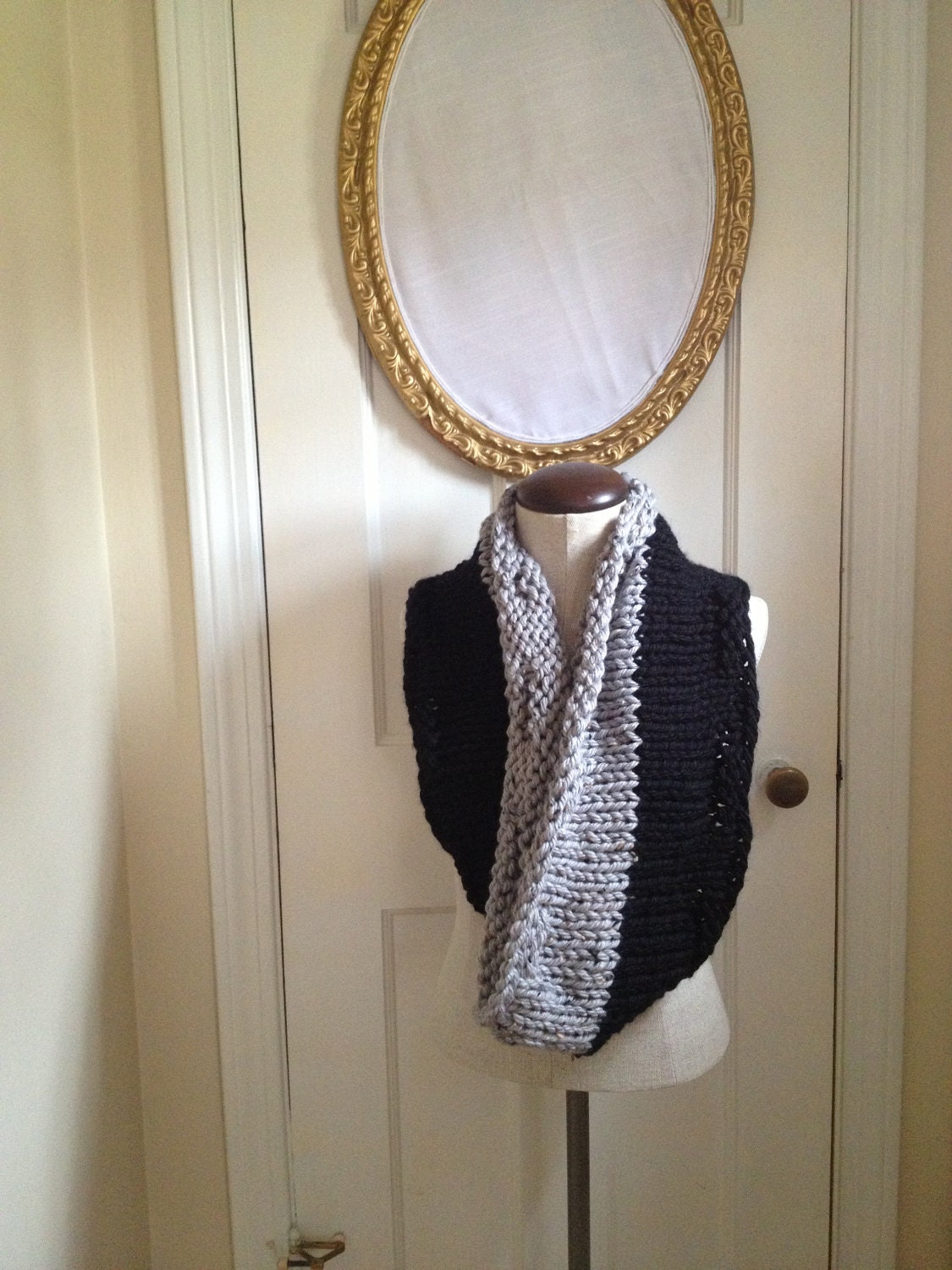 Two Faced Chunky Knit Cowl