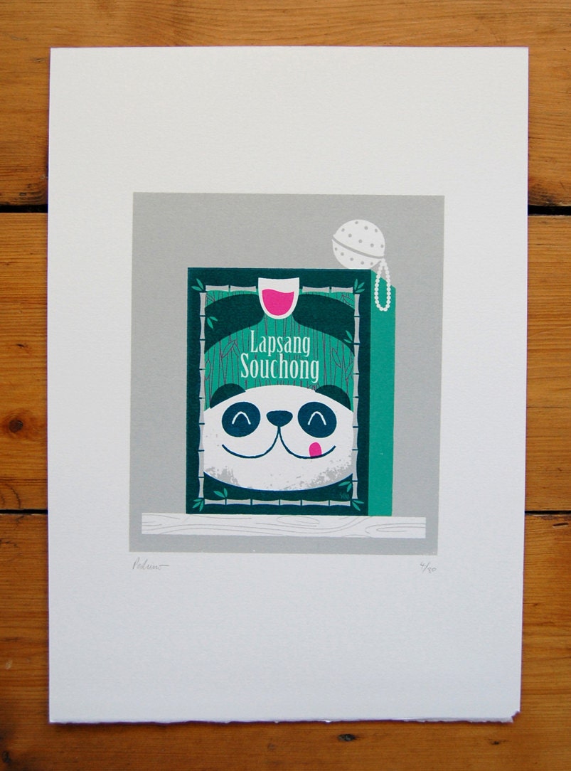 Lapsang Souchong Screenprint