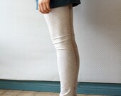 made to order // medium weight french terry bamboo leggings / by replicca / size small to extra large / your choice of colour