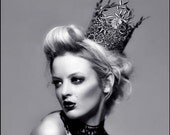 Kambriel Ice Queen Crown - Ethereal Silver Lace