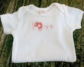 africa LOVE hand embroidered and appliqued onesie: perfect welcome home adoption gift Il_170x135