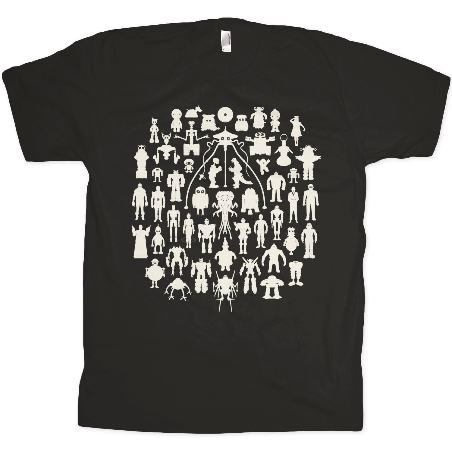 weRobot Tshirt (51 Robots with Glow)