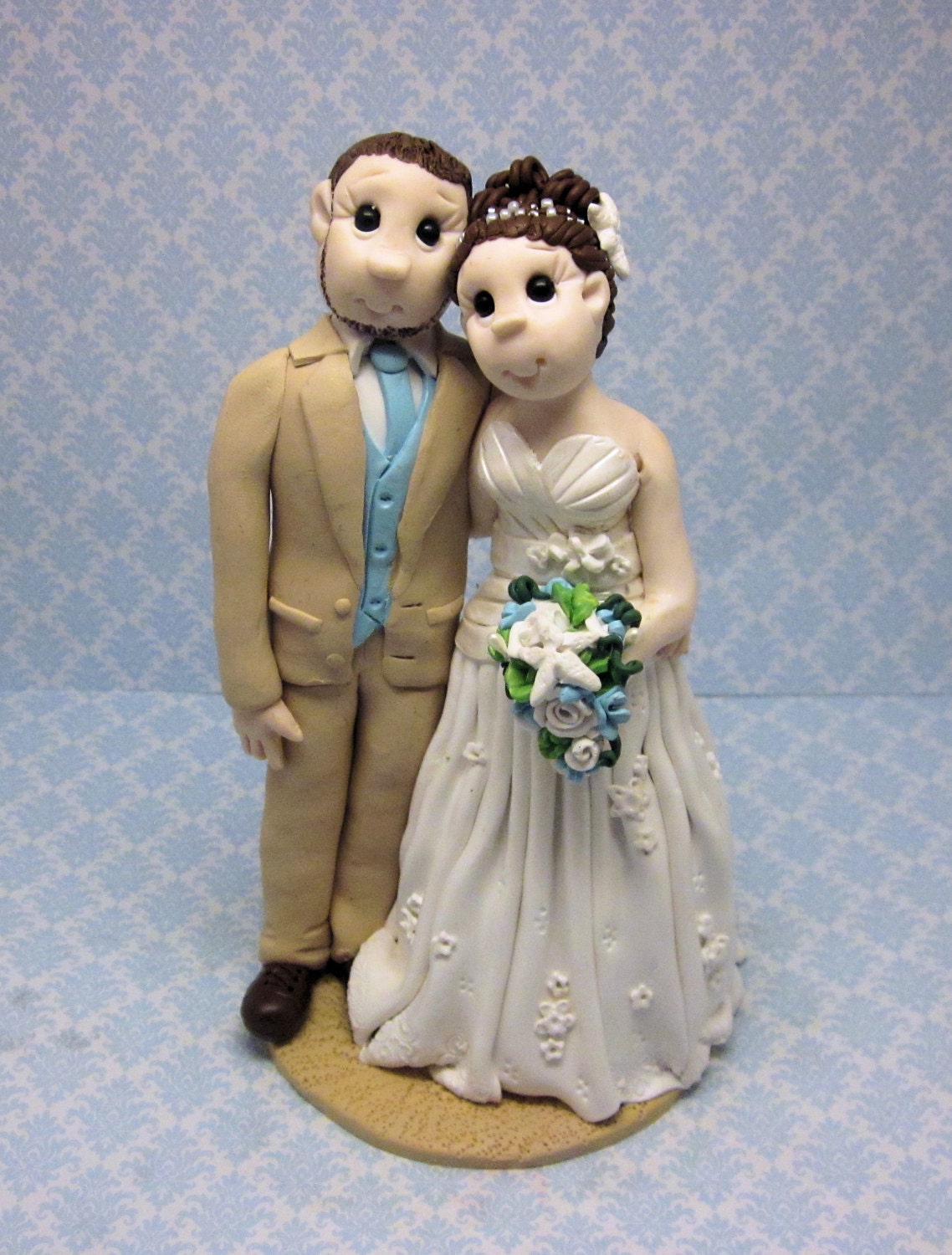 Reserved Bride and Groom  Wedding Cake topper