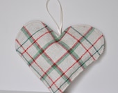 Heart Lavender Sachet from Vintage Table Napkins