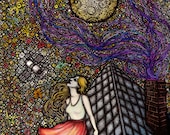 Wish Upon a Satellite 8X10  archival giclee print