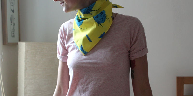 Bad kat neckerchief