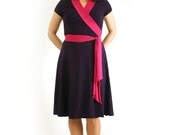 Kimono Wrap Dress in Bamboo - Made To Measure