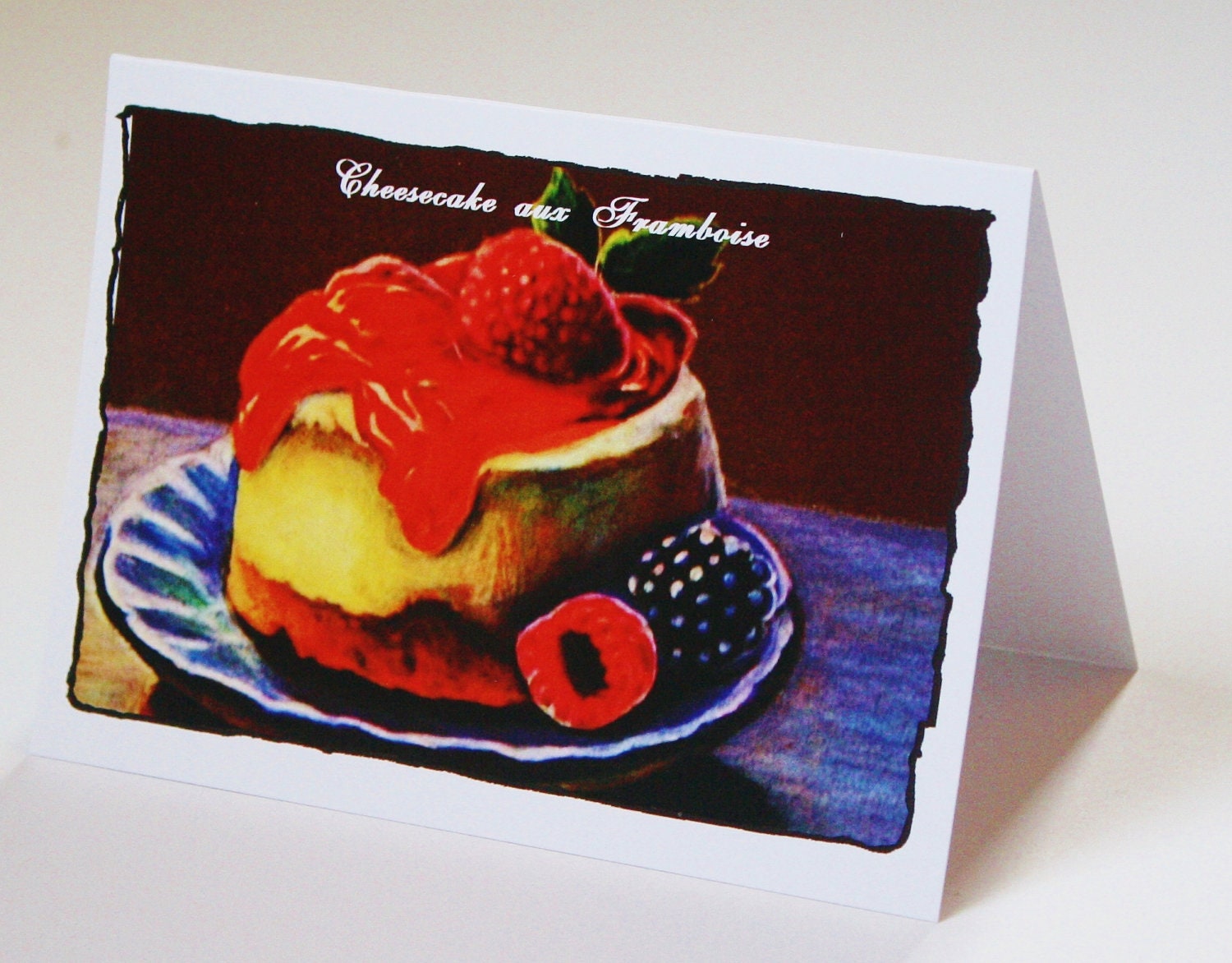 Blank Greeting Card, Thank You Note, Recipe Card,