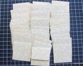 50 Mini Envelopes in Copper Parchment Paper, Handmade PaperArt, Floral Inserts, Bridal Escort Cards, Scrapbook Ideas, Gift Enclosures