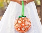 Bridal Button and Felt Pomander. Custom Color. Alternative Wedding Bouquet