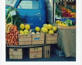 The blue truck