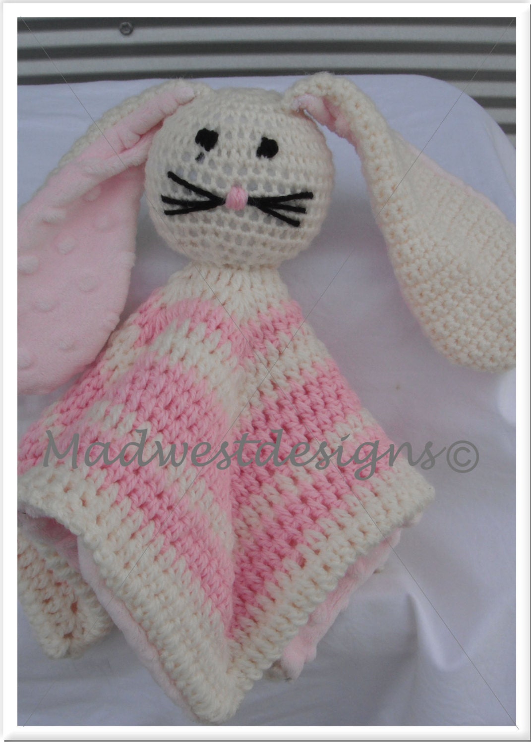 Rabbit Crochet Snuggle Buddy