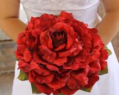 Lindsey - Large Single bloom Rose Bouquet - simply stunning (you pick color)