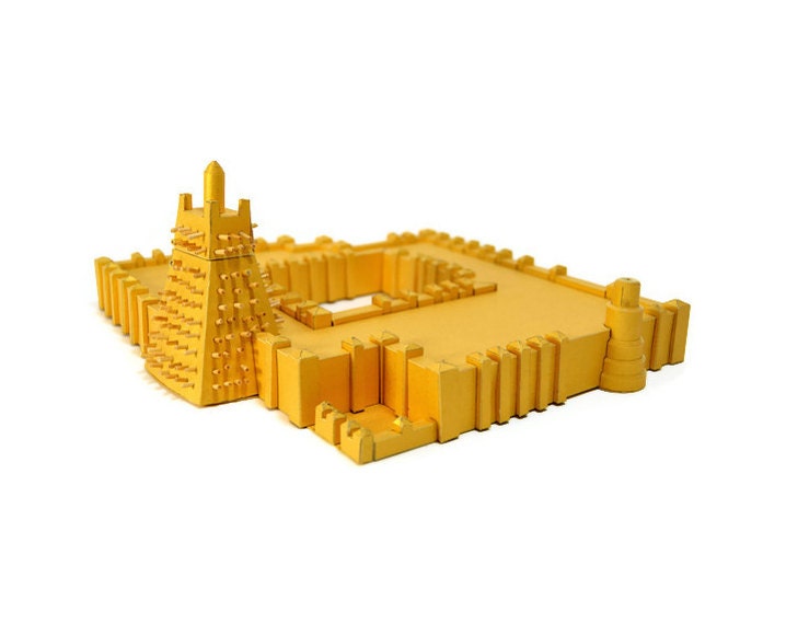 Timbuktu Paper Model (KIT)