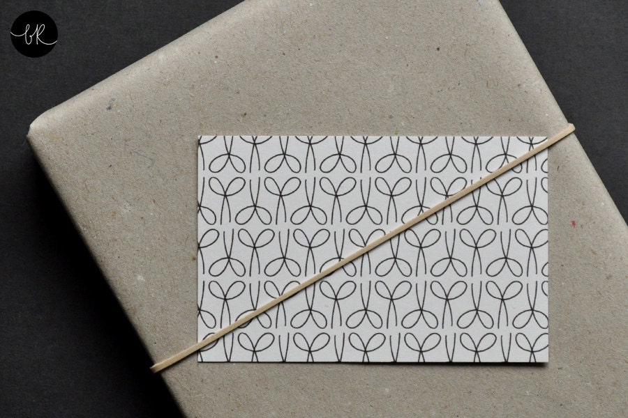 eco-friendly RIBBON gift tags by bastisRIKE