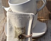 Steampunk Owl Tea Wallet