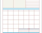 Blog Organizing Form / DIY / Printable