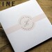 Custom Letterpress printed x 50 Double White CD or DVD Cases
