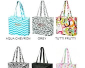 Personalized Zip Tote - Great Gift - Free Personalization