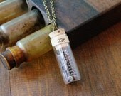 spare parts necklace.  steampunk mobile laboratory.