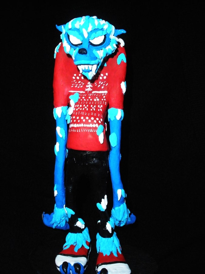 Yeti Abominable Snowman  Christmas Figure